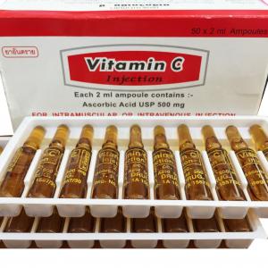 VITAMIN C INJECTION 500MG 2ML