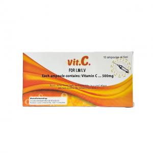 VITAMIN C INJECTION 500MG 5ML